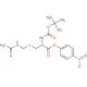 Boc-S-acetamidomethyl-L-cysteine 4-nitrophenyl ester (CAS 58651-76-6) - chemical structure image