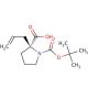 Boc-(S)-α-allyl-Pro-OH (CAS 706806-59-9) - chemical structure image