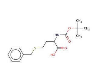 Boc-S-benzyl-DL-homocysteine (CAS 1290053-06-3) - chemical structure image