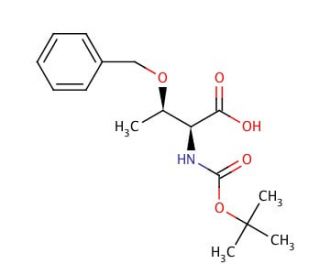Boc-Thr(Bzl)-OH (CAS 15260-10-3) - chemical structure image