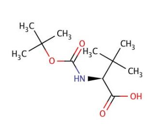 Boc-Tle-OH (CAS 62965-35-9) - chemical structure image