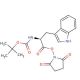 Boc-Trp-OSu (CAS 3392-11-8) - chemical structure image