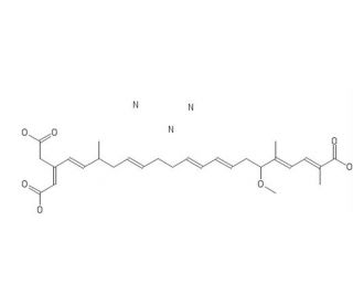 Bongkrekic acid (CAS 11076-19-0) - chemical structure image
