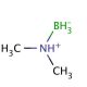Borane dimethylamine complex (CAS 74-94-2) - chemical structure image