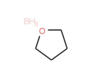 Borane tetrahydrofuran complex solution (CAS 14044-65-6) - chemical structure image