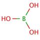Boric Acid (CAS 10043-35-3) - chemical structure image