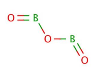 Boric anhydride (CAS 1303-86-2) - chemical structure image