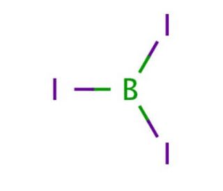 Boron triiodide (CAS 13517-10-7) - chemical structure image