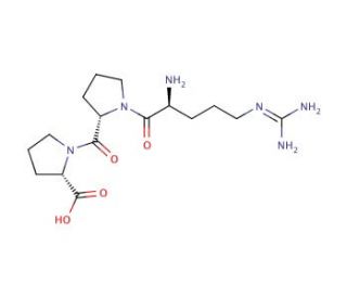Bradykinin (1-3) (CAS 23815-91-0) - chemical structure image