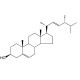Brassicasterol 的分子结构, CAS编号: 474-67-9 Brassicasterol (CAS 474-67-9) - chemical structure image