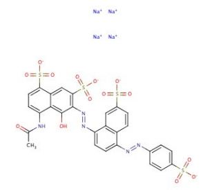 Brilliant black BN (CAS 2519-30-4) - chemical structure image