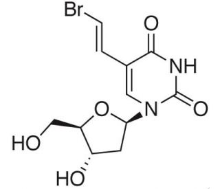 Brivudine (CAS 69304-47-8) - chemical structure image