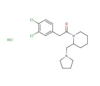 BRL 52537 hydrochloride (CAS 130497-33-5) - chemical structure image