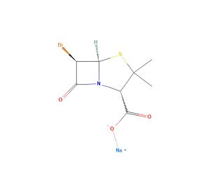 Brobactam Sodium Salt (CAS 73335-78-1) - chemical structure image