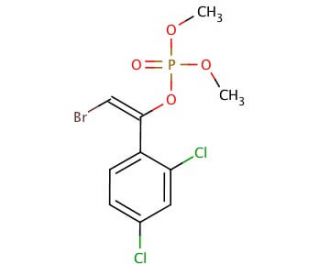 Bromfenvinphos-methyl (CAS 13104-21-7) - chemical structure image
