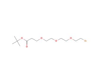 Bromo-PEG3-t-butyl ester (CAS 782475-37-0) - chemical structure image