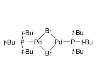 Bromo(tri-tert-butylphosphine)palladium(I) dimer (CAS 185812-86-6) - chemical structure image