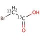 Bromoacetic acid-13C2 (CAS 52947-00-9) - chemical structure image