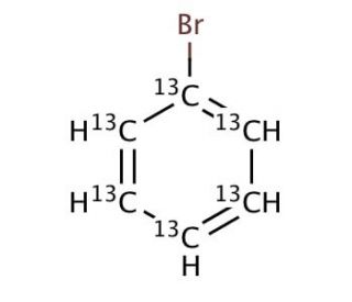 Bromobenzene-13C6 (CAS 112630-77-0) - chemical structure image