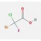 Bromochlorofluoroacetic acid (CAS 354-03-0) - chemical structure image