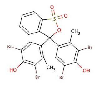 Bromocresol Green (CAS 76-60-8) - chemical structure image