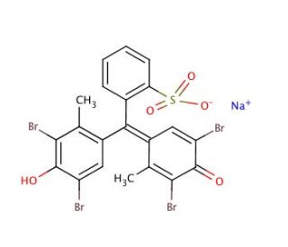 Bromocresol Green sodium salt (CAS 62625-32-5) - chemical structure image