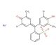 Bromocresol Purple sodium salt (CAS 62625-30-3) - chemical structure image