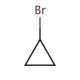 Bromocyclopropane (CAS 4333-56-6) - chemical structure image