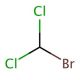 Bromodichloromethane 的分子结构, CAS编号: 75-27-4 Bromodichloromethane (CAS 75-27-4) - chemical structure image