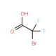 Bromodifluoroacetic acid (CAS 354-08-5) - chemical structure image