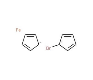 Bromoferrocene (CAS 1273-73-0) - chemical structure image
