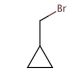(Bromomethyl)cyclopropane (CAS 7051-34-5) - chemical structure image