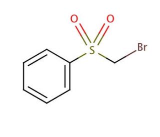 Bromomethyl phenyl sulfone (CAS 19169-90-5) - chemical structure image