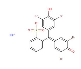 Bromophenol blue sodium salt (CAS 34725-61-6) - chemical structure image
