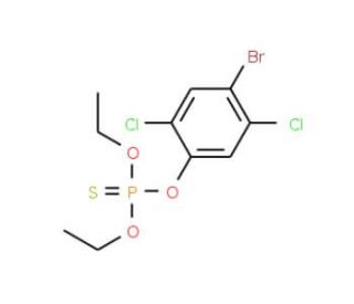 Bromophos-ethyl (CAS 4824-78-6) - chemical structure image