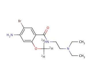 Bromopride-d3 - chemical structure image