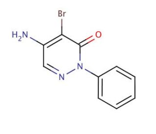 Bromopyrazone (CAS 3042-84-0) - chemical structure image