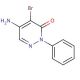 Bromopyrazone (CAS 3042-84-0) - chemical structure image