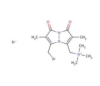 Bromotrimethylammoniumbimane Bromide (CAS 71418-45-6) - chemical structure image