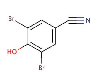 Bromoxynil methyl ether (CAS 3336-39-8) - chemical structure image