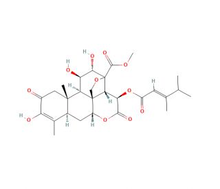 Bruceantin (CAS 41451-75-6) - chemical structure image