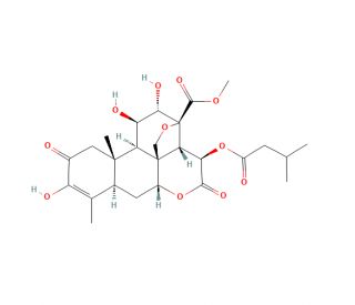 Bruceantin A (CAS 25514-31-2) - chemical structure image