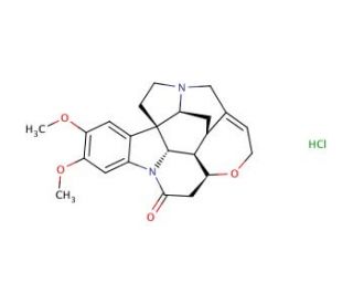 Brucine Hydrochloride Monohydrate (CAS 5786-96-9) - chemical structure image