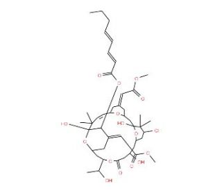 Bryostatin 2 (CAS 87745-28-6) - chemical structure image