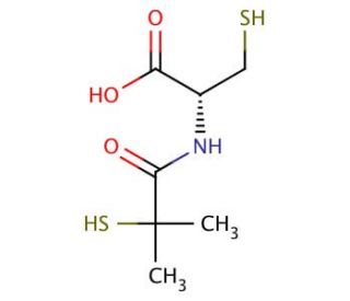 Bucillamine - chemical structure image