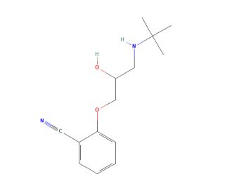 Bunitrolol (CAS 34915-68-9) - chemical structure image
