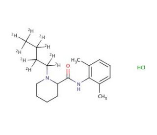 Bupivacaine-d9 Hydrochloride - chemical structure image