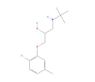 Bupranolol (CAS 14556-46-8) - chemical structure image