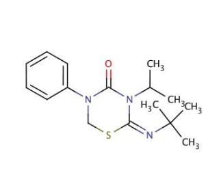 Buprofezin (CAS 69327-76-0) - chemical structure image