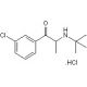 Bupropion HCl (CAS 31677-93-7) - chemical structure image